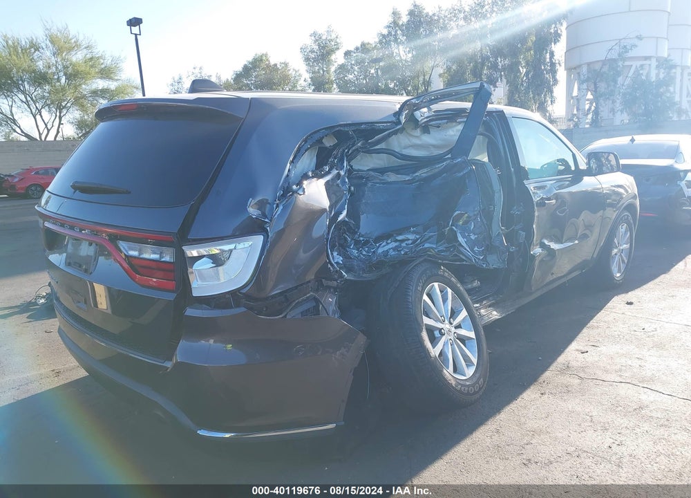 2020 DODGE DURANGO SXT RWD VIN: 1C4RDHAG2LC410436