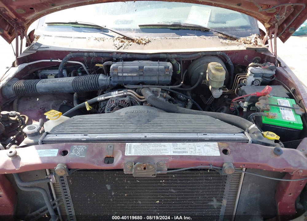 2001 DODGE RAM 2500 ST VIN: 3B7KC26Z61M536306