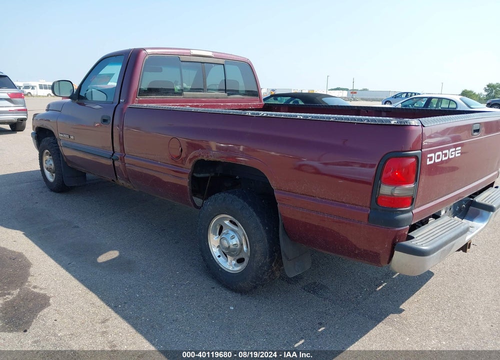 2001 DODGE RAM 2500 ST VIN: 3B7KC26Z61M536306