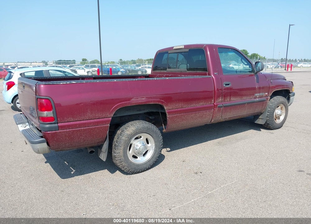 2001 DODGE RAM 2500 ST VIN: 3B7KC26Z61M536306