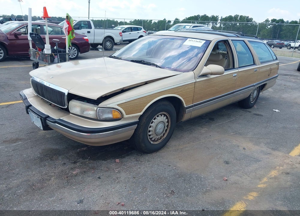 1995 BUICK ROADMASTER ESTATE VIN: 1G4BR82P9SR422897
