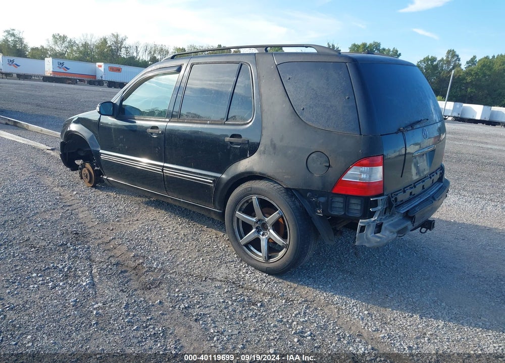 2002 MERCEDES-BENZ ML 320 VIN: 4JGAB54E12A367788