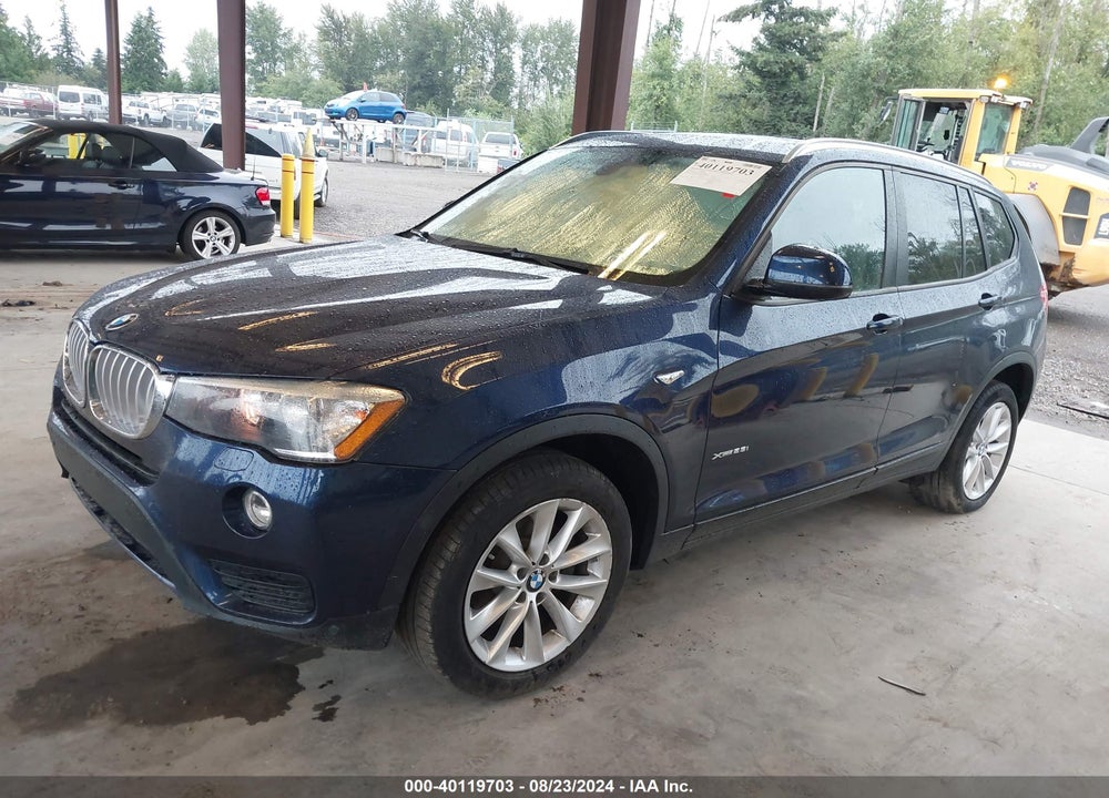 2016 BMW X3 VIN: 5UXWX9C55G0D75301