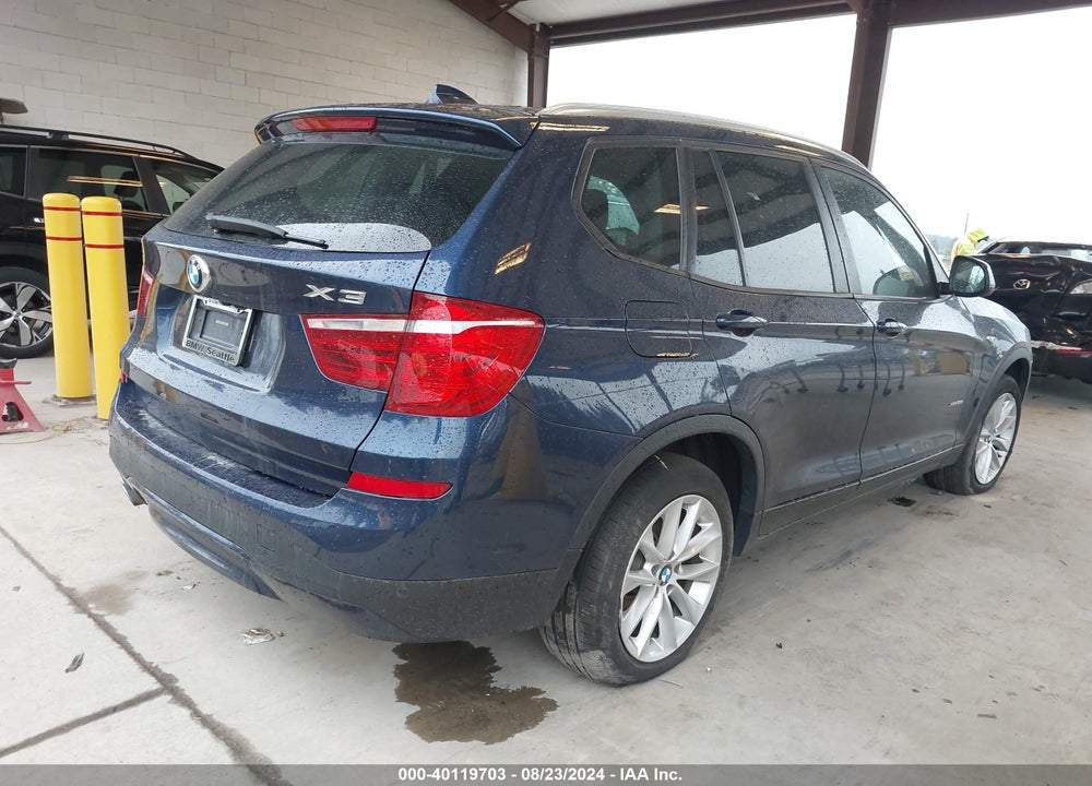 2016 BMW X3 VIN: 5UXWX9C55G0D75301