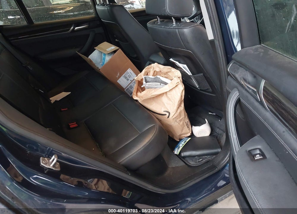 2016 BMW X3 VIN: 5UXWX9C55G0D75301