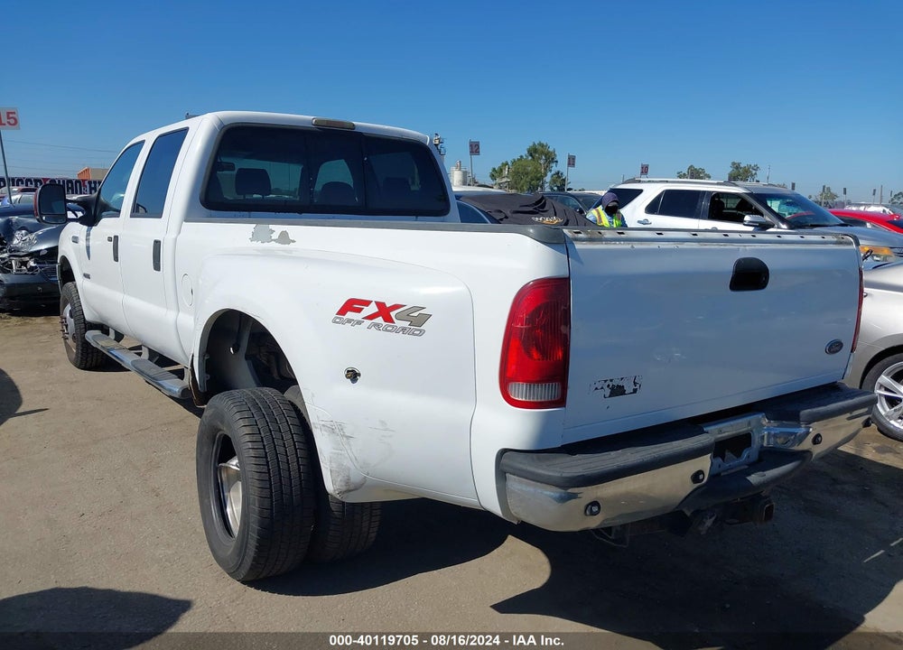 2007 FORD F 350 VIN: 1FTWW33P27EB41264