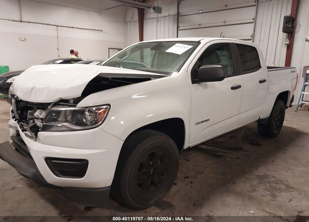 2020 CHEVROLET COLORADO 4WD SHORT BOX WT VIN: 1GCGTBEN4L1223419