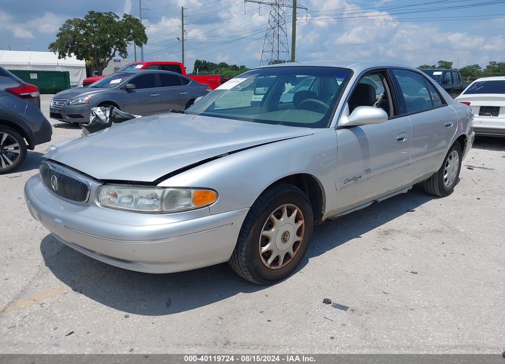 2001 BUICK CENTURY CUSTOM VIN: 2G4WS52J011324350