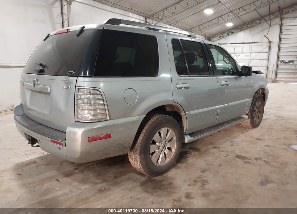 2006 MERCURY MOUNTAINEER PREMIER VIN: 4M2EU488X6UJ03756