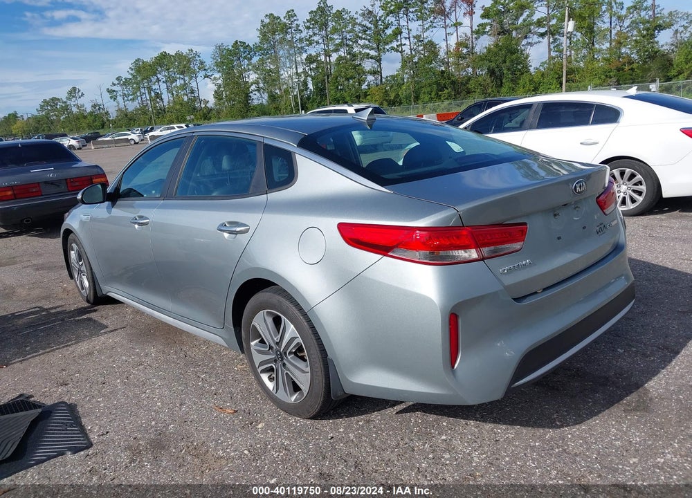 2017 KIA OPTIMA HYBRID EX VIN: KNAGU4LE6H5009668