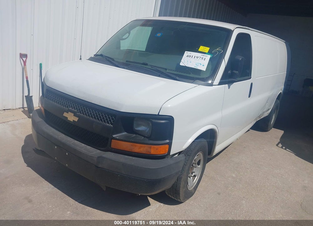2014 CHEVROLET EXPRESS 2500 WORK VAN VIN: 1GCWGGCAXE1194492