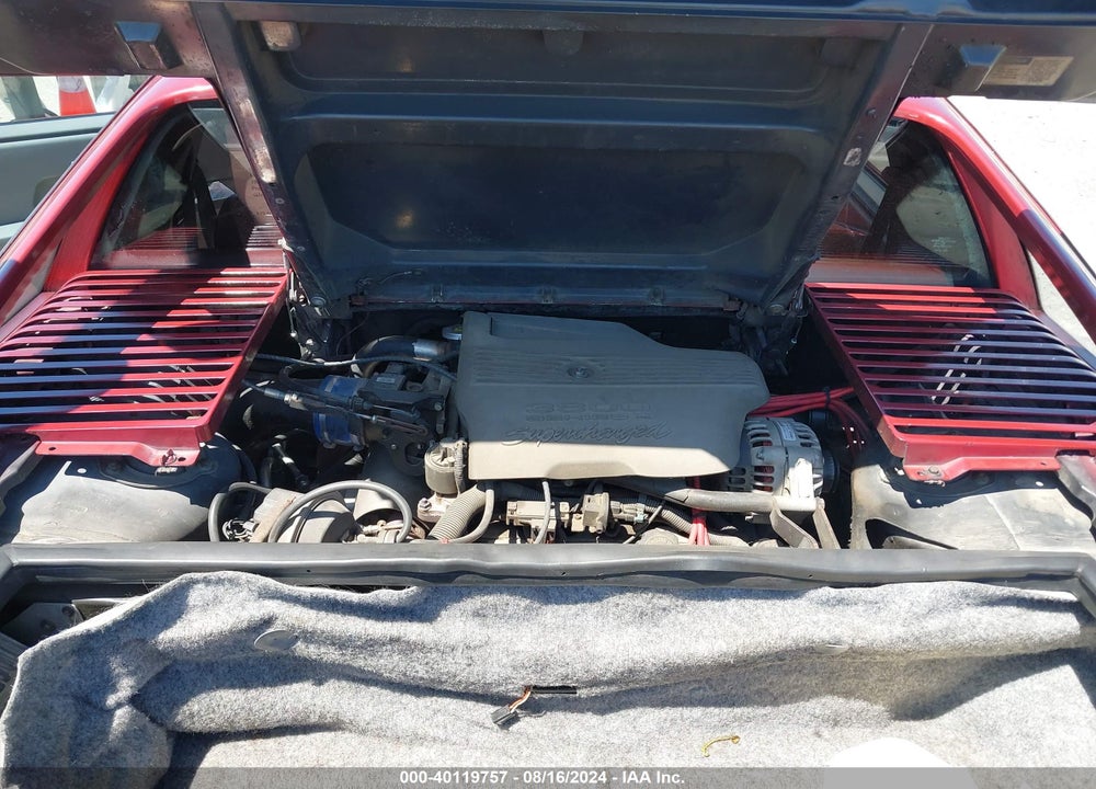 1988 PONTIAC FIERO GT VIN: 1G2PG1190JP215257