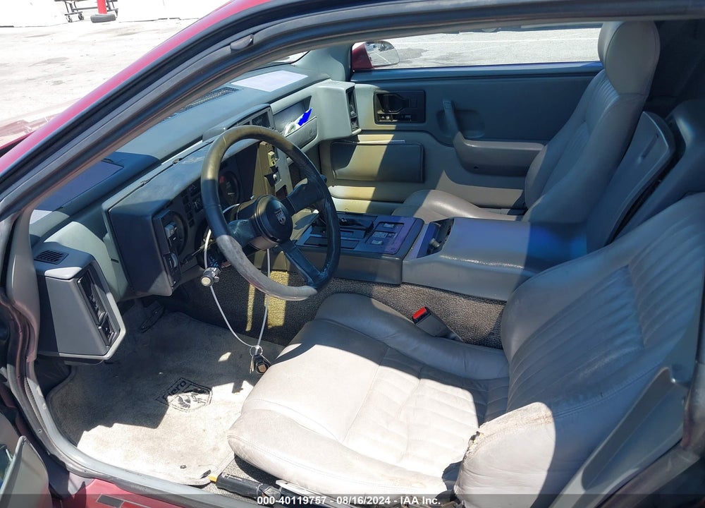 1988 PONTIAC FIERO GT VIN: 1G2PG1190JP215257