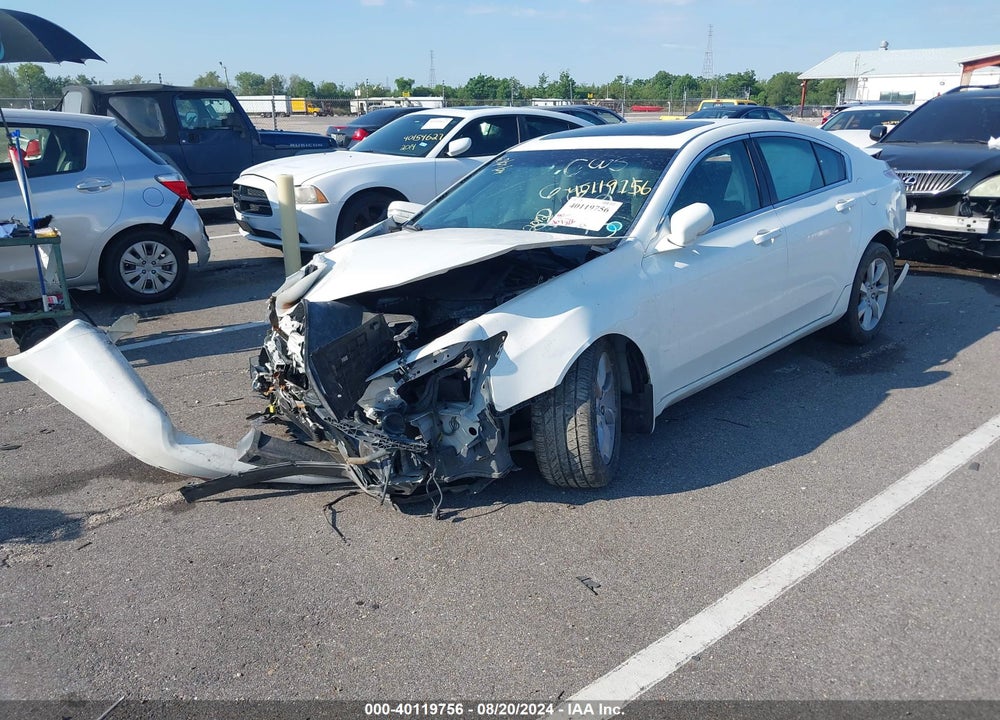 2012 ACURA TL 3.5 VIN: 19UUA8F2XCA012095