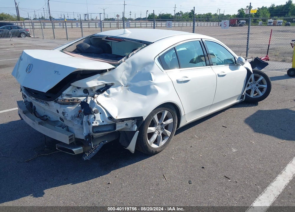 2012 ACURA TL 3.5 VIN: 19UUA8F2XCA012095