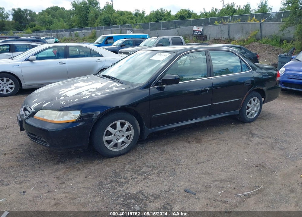 2002 HONDA ACCORD 2.3 SE VIN: JHMCG56722C009230