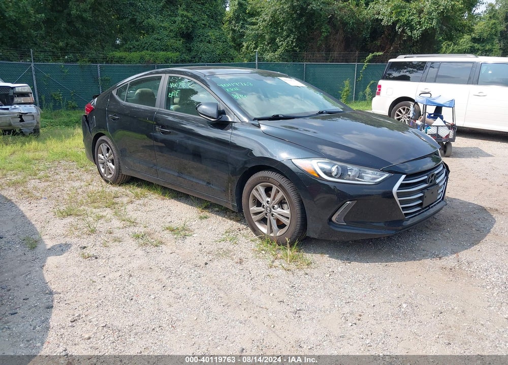 2018 HYUNDAI ELANTRA VALUE EDITION VIN: KMHD84LF0JU505219
