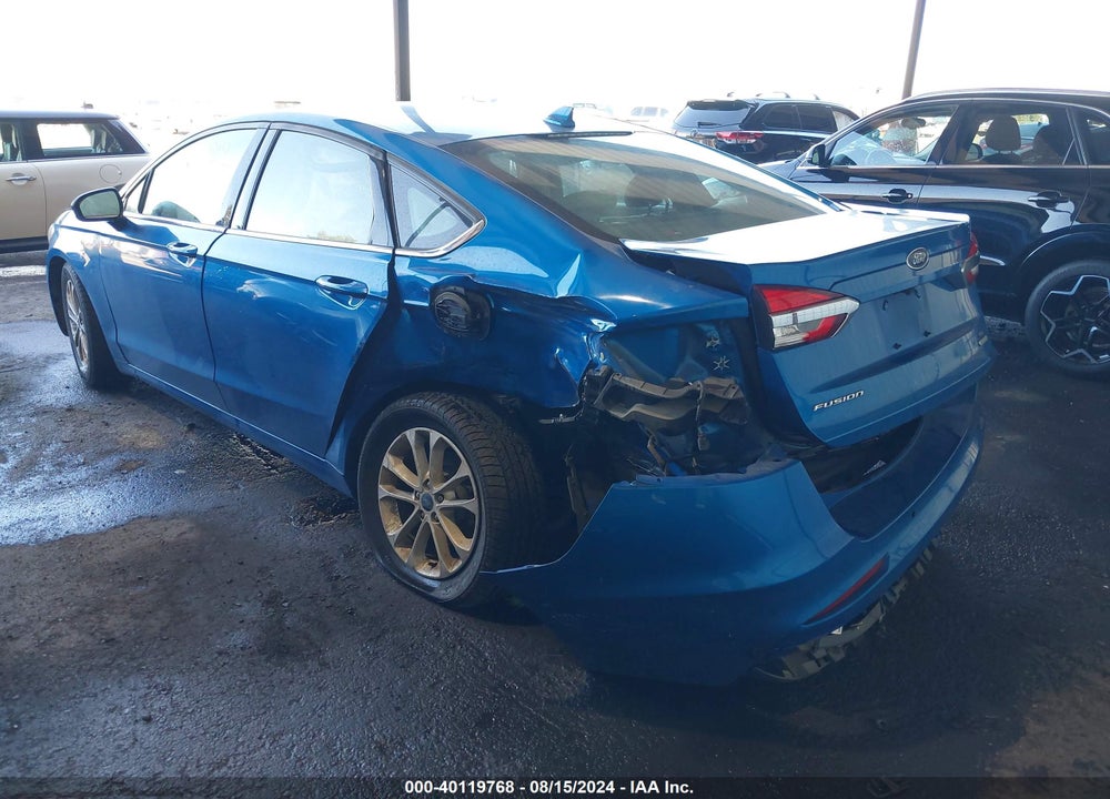 2020 FORD FUSION SE VIN: 3FA6P0HD4LR189954