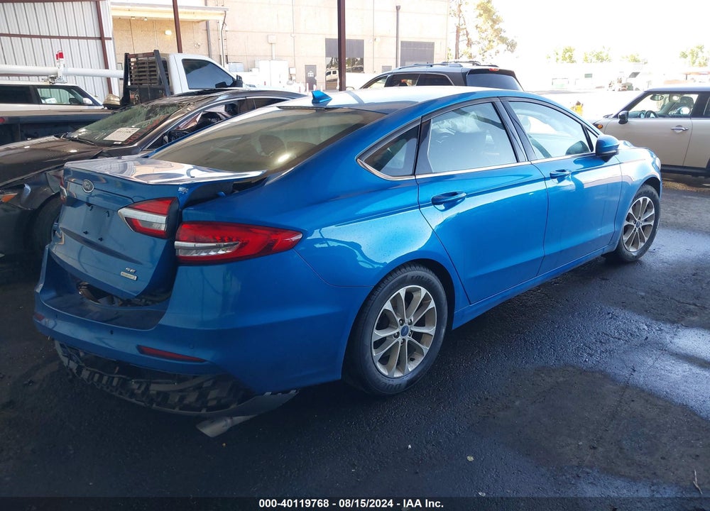 2020 FORD FUSION SE VIN: 3FA6P0HD4LR189954