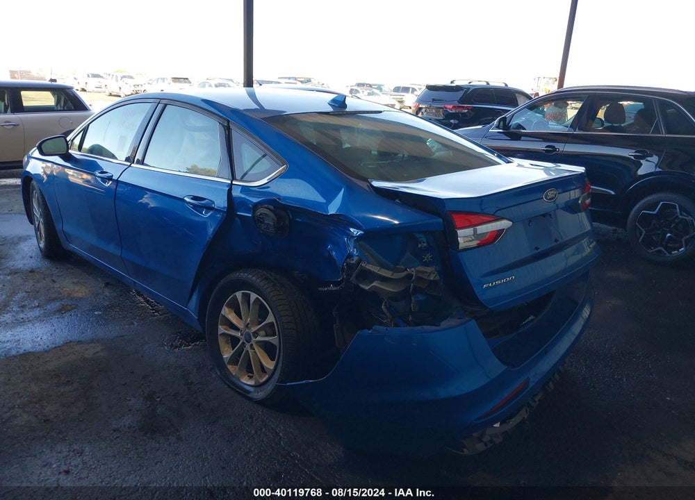 2020 FORD FUSION SE VIN: 3FA6P0HD4LR189954