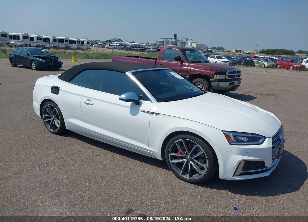 2018 AUDI S5 3.0T PREMIUM PLUS VIN: WAU24GF55JN020562