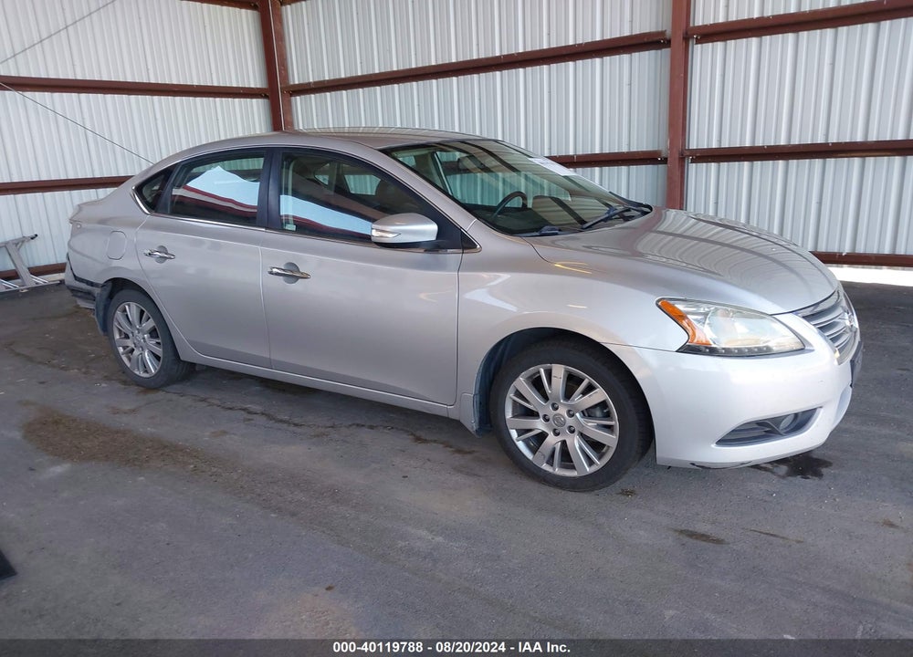 2013 NISSAN SENTRA SL VIN: 3N1AB7AP3DL644235