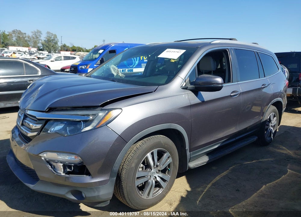 2016 HONDA PILOT EX-L VIN: 5FNYF5H50GB021389