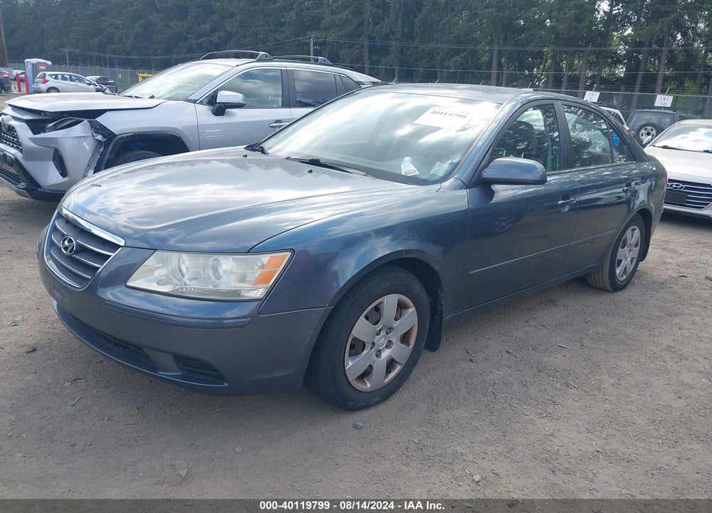 2009 HYUNDAI SONATA GLS VIN: 5NPET46C99H551484