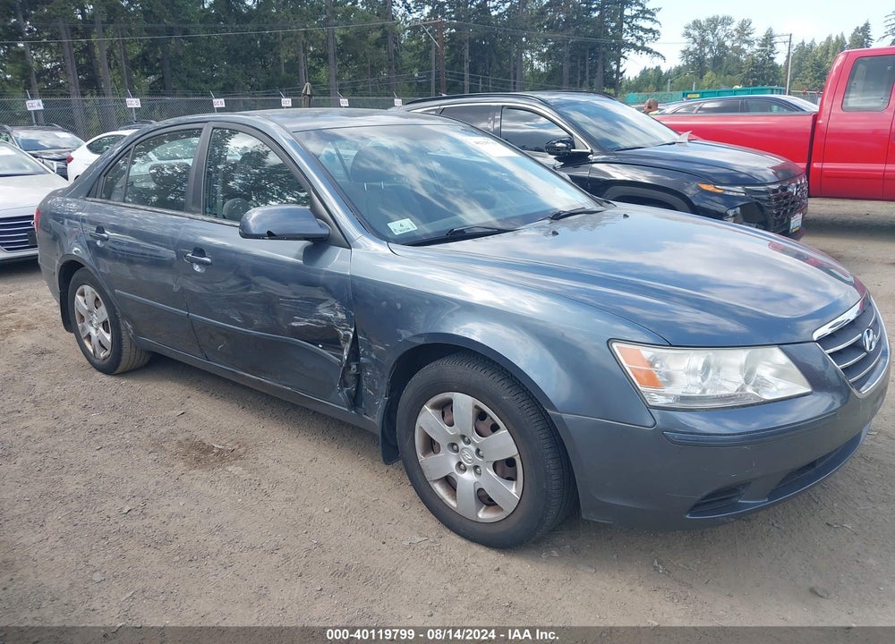 2009 HYUNDAI SONATA GLS VIN: 5NPET46C99H551484