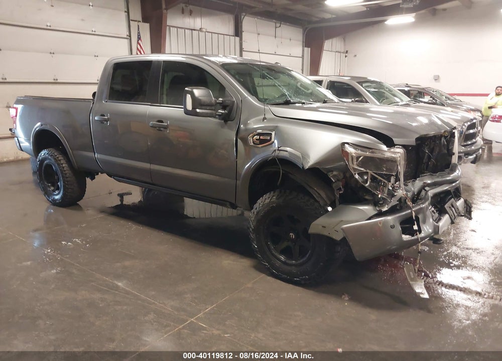 2018 NISSAN TITAN XD PRO-4X DIESEL VIN: 1N6BA1F46JN515382