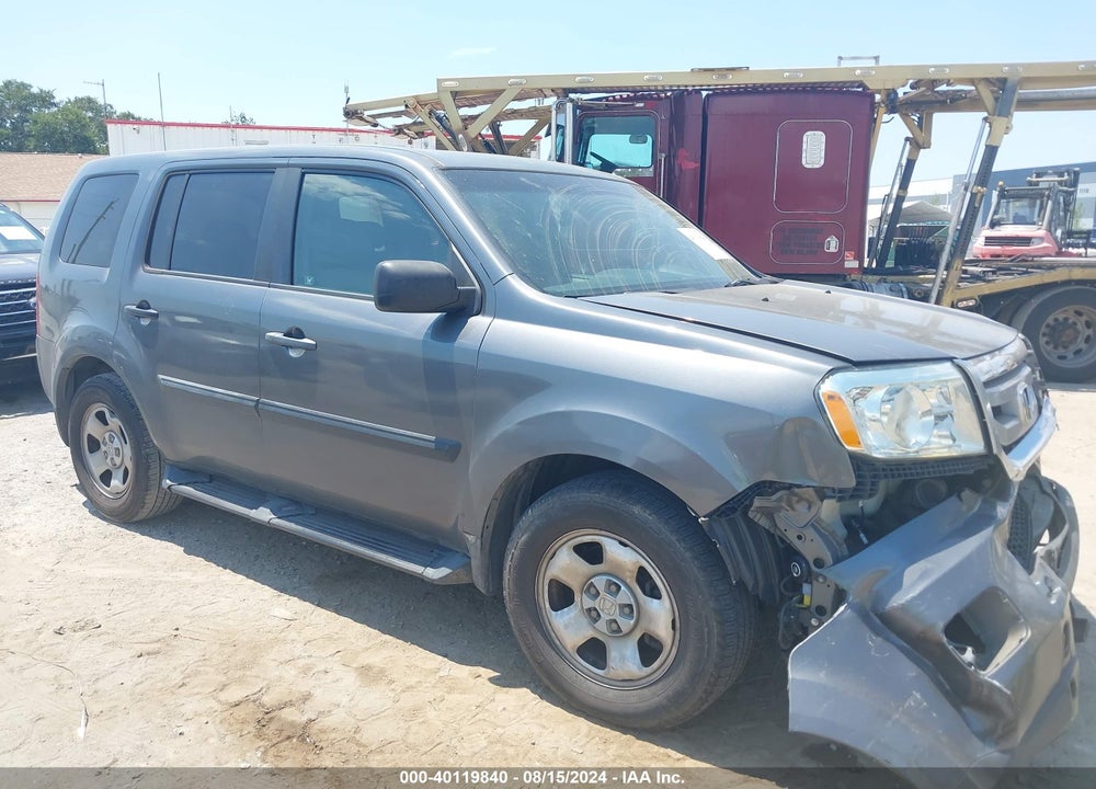 2010 HONDA PILOT LX VIN: 5FNYF3H2XAB017447