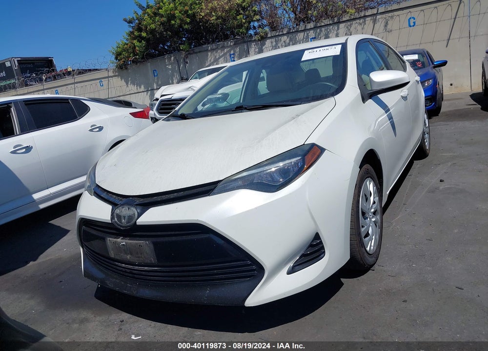 2017 TOYOTA COROLLA LE VIN: 5YFBURHE1HP709989