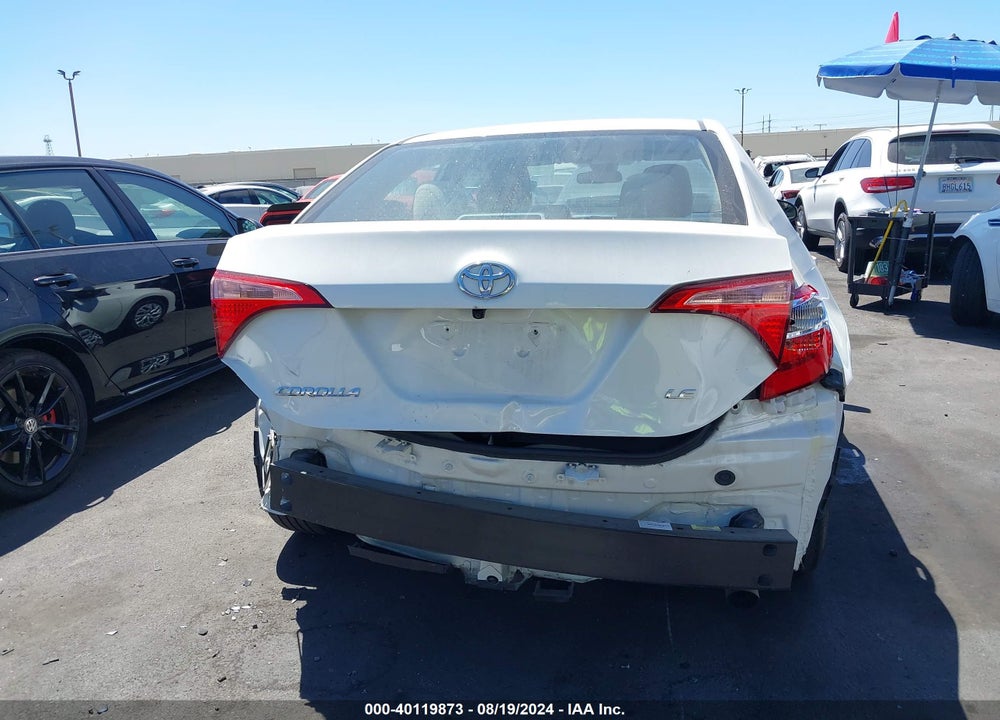 2017 TOYOTA COROLLA LE VIN: 5YFBURHE1HP709989