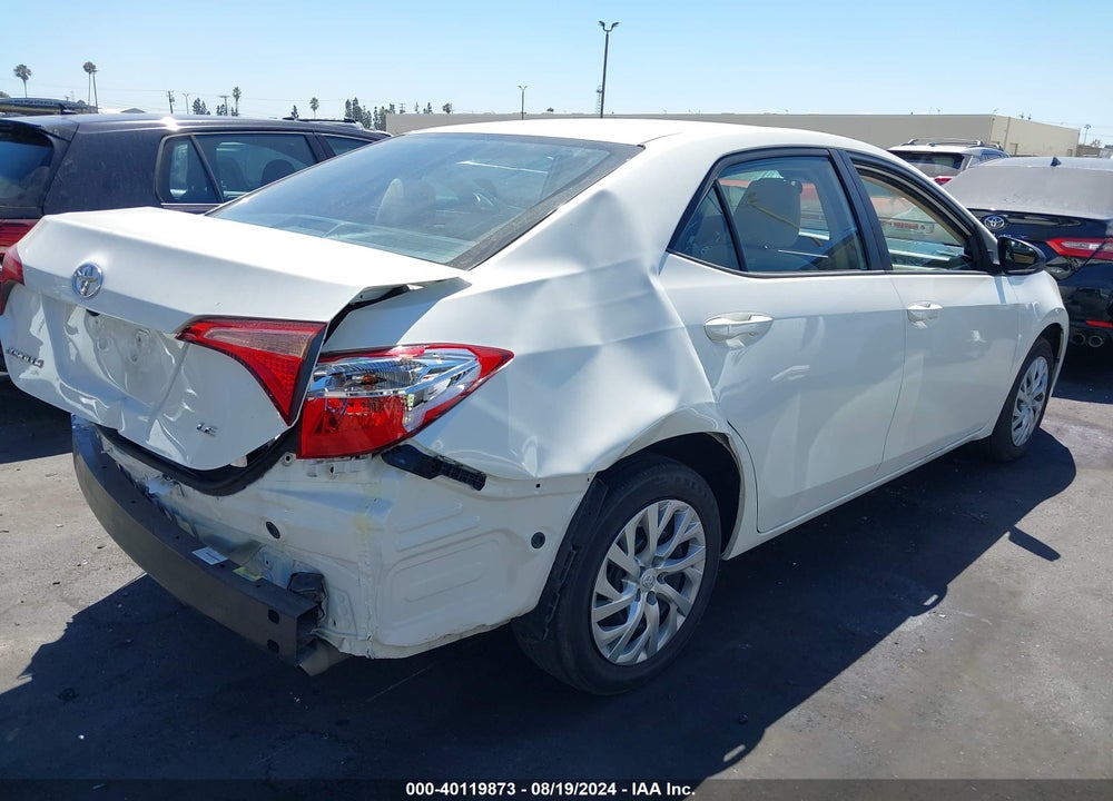 2017 TOYOTA COROLLA LE VIN: 5YFBURHE1HP709989