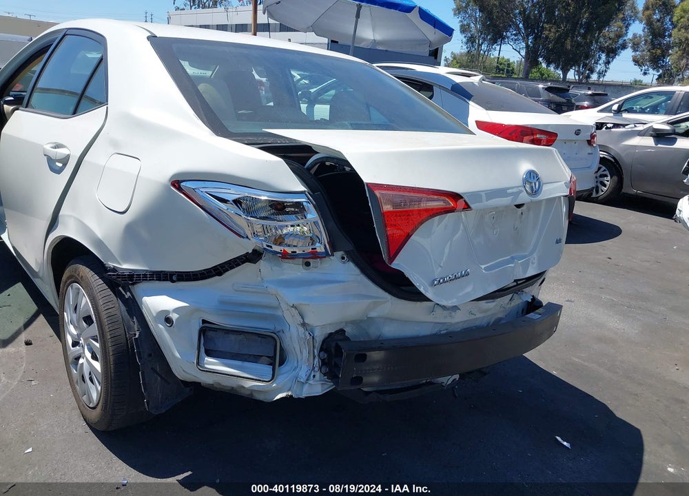 2017 TOYOTA COROLLA LE VIN: 5YFBURHE1HP709989