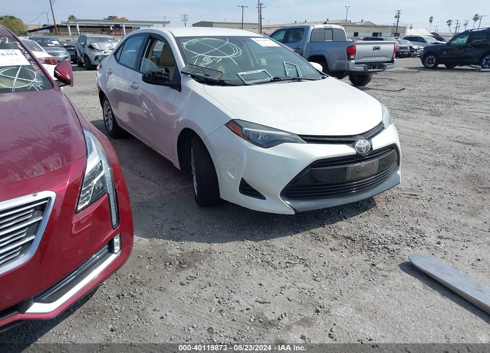 2017 TOYOTA COROLLA LE VIN: 5YFBURHE1HP709989
