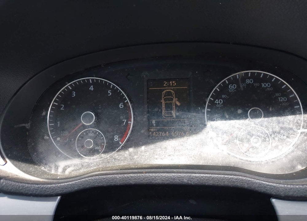 2012 VOLKSWAGEN PASSAT SE W/SUNROOF VIN: 1VWBH7A33CC106185
