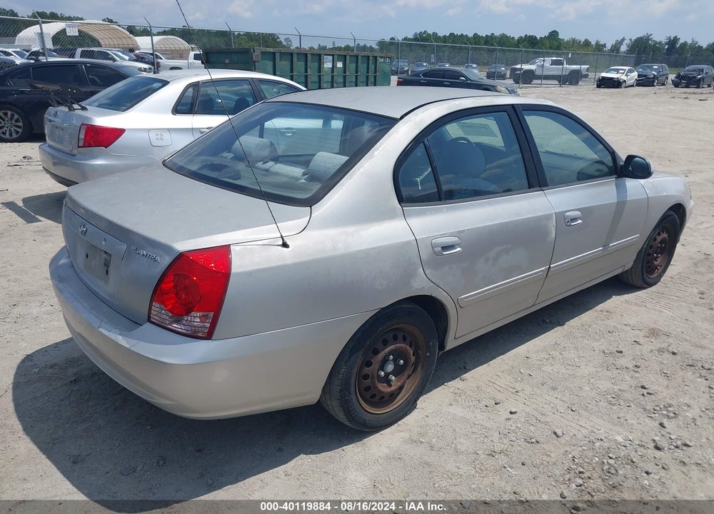 2005 HYUNDAI ELANTRA GLS/GT VIN: KMHDN46D85U011263