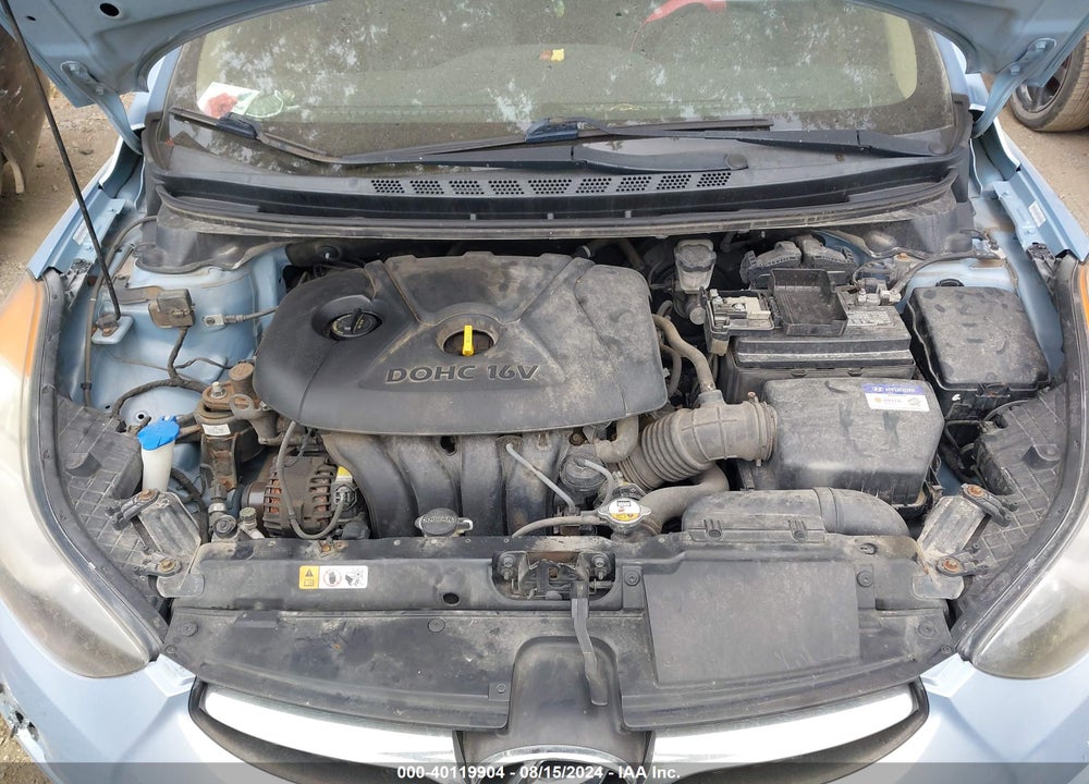 2013 HYUNDAI ELANTRA GLS VIN: KMHDH4AE9DU489715