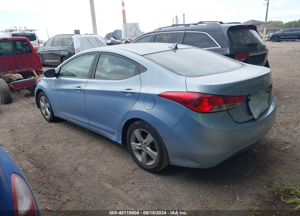 2013 HYUNDAI ELANTRA GLS VIN: KMHDH4AE9DU489715