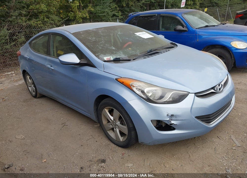 2013 HYUNDAI ELANTRA GLS VIN: KMHDH4AE9DU489715
