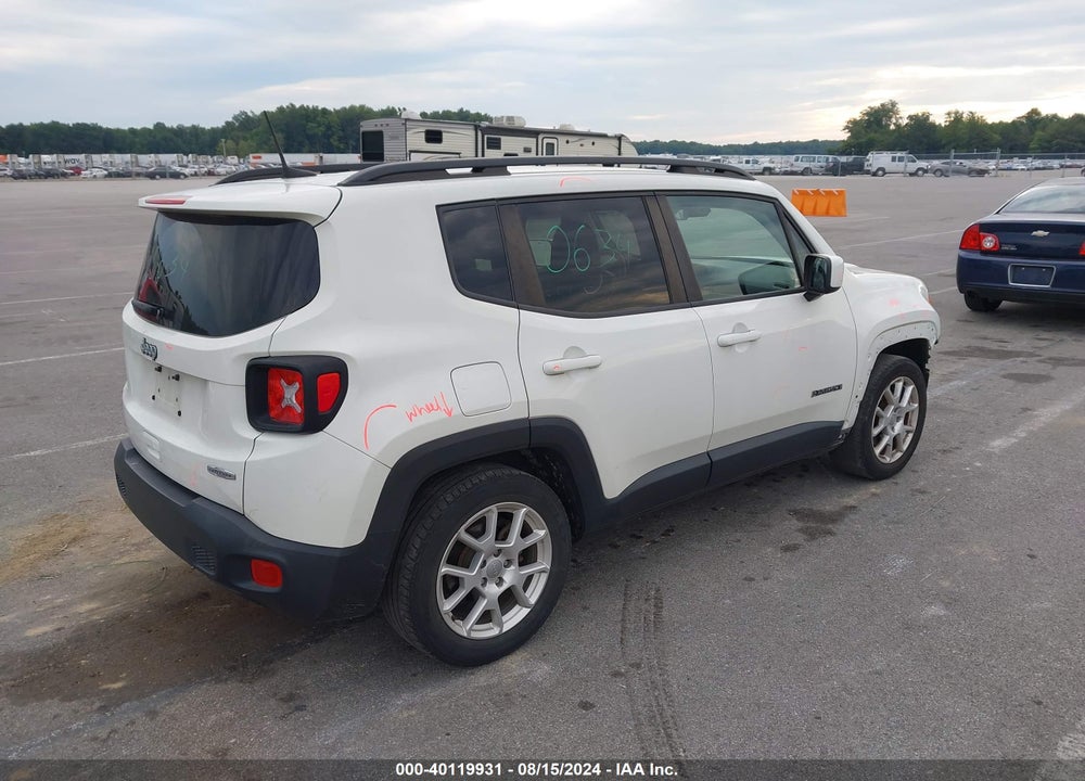 2019 JEEP RENEGADE LATITUDE FWD VIN: ZACNJABB1KPJ94443