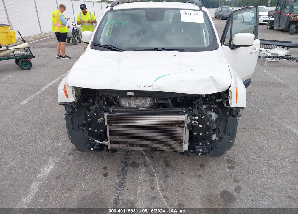 2019 JEEP RENEGADE LATITUDE FWD VIN: ZACNJABB1KPJ94443