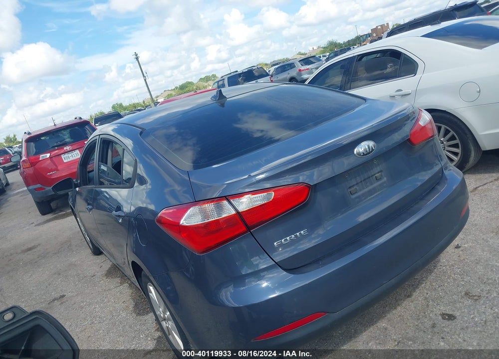 2014 KIA FORTE LX VIN: KNAFX4A63E5093135