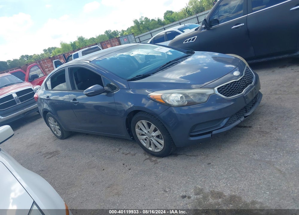 2014 KIA FORTE LX VIN: KNAFX4A63E5093135