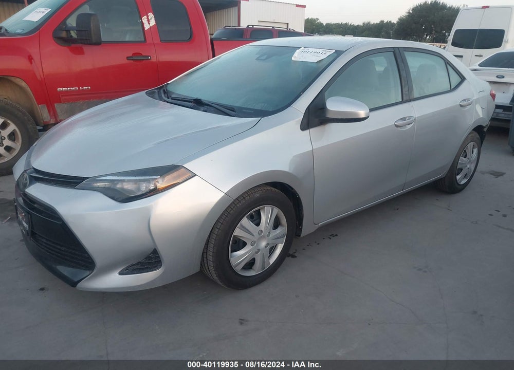 2017 TOYOTA COROLLA LE VIN: 2T1BURHE5HC772545