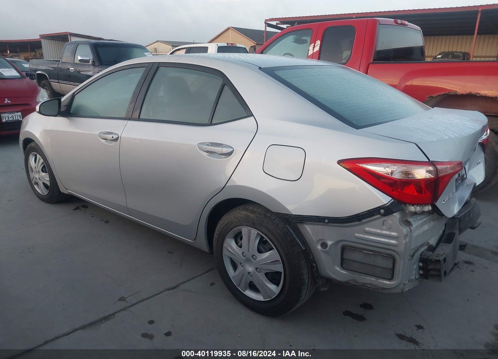 2017 TOYOTA COROLLA LE VIN: 2T1BURHE5HC772545
