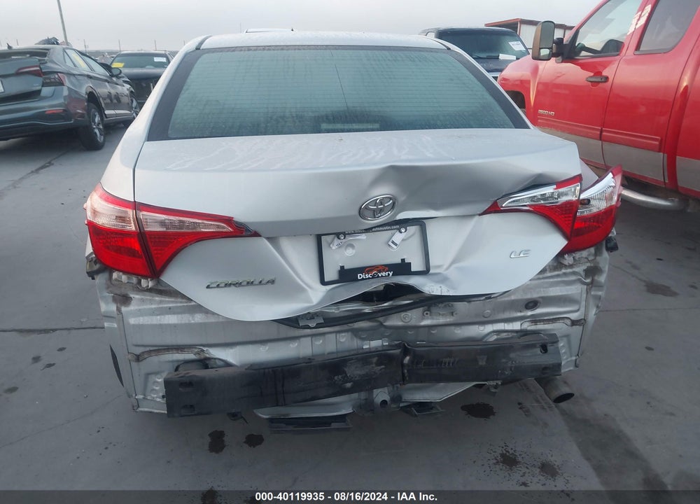 2017 TOYOTA COROLLA LE VIN: 2T1BURHE5HC772545