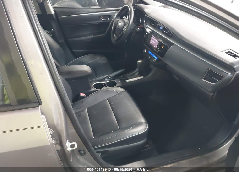 2015 TOYOTA COROLLA LE PREMIUM VIN: 2T1BURHE7FC419222