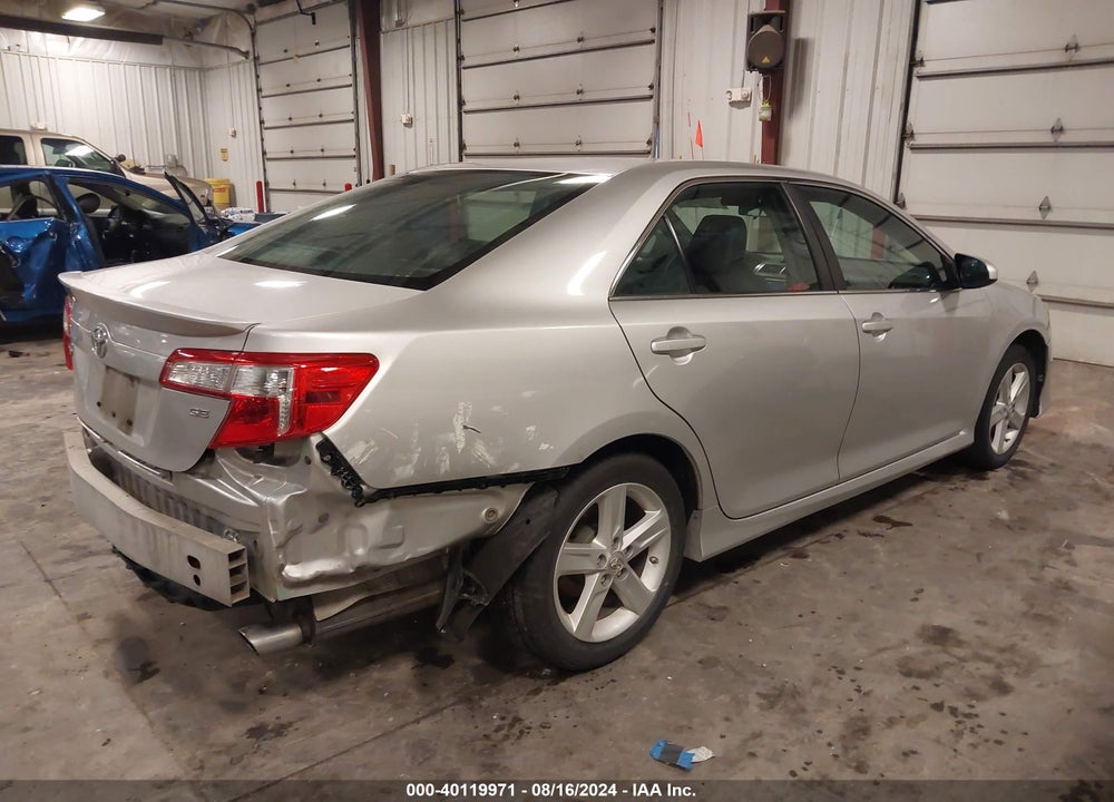 2012 TOYOTA CAMRY SE VIN: 4T1BF1FK0CU174455